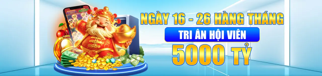 88vv tặng tri ân hội viên vào ngày 16, 26 hàng tháng